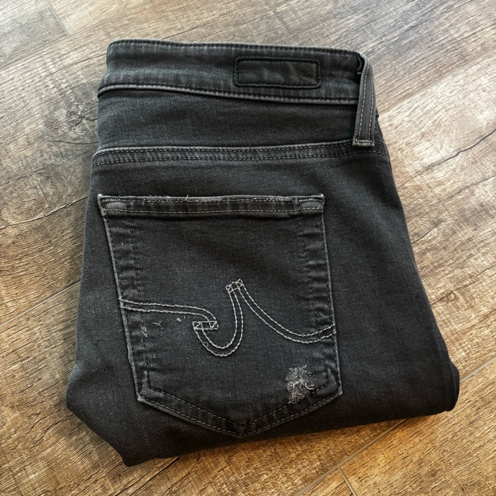 AG Adriano Goldschmied Women’s Size 29 The Farrah High Rise Skinny Charcoal Jean